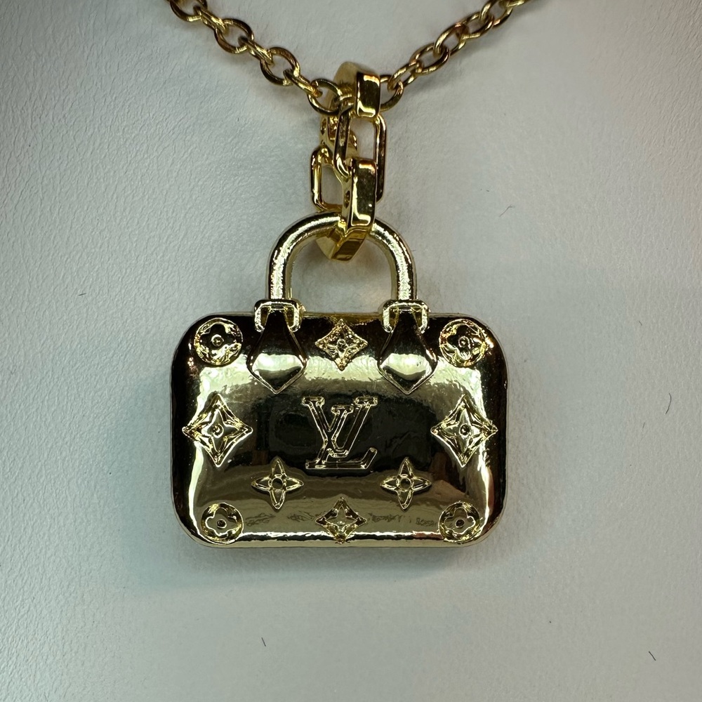 Gold Bag Charm, Zipper Pull
